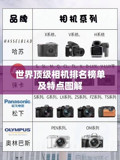 世界顶级相机排名榜单及特点图解