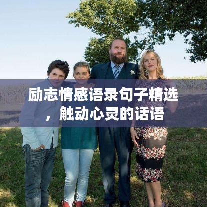 励志情感语录句子精选，触动心灵的话语