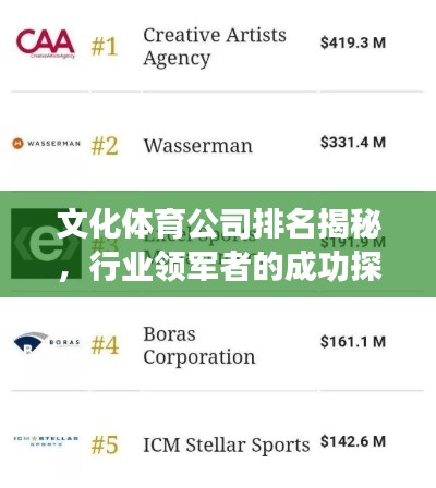 文化体育公司排名揭秘，行业领军者的成功探索之路
