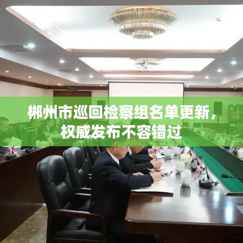 郴州市巡回检察组名单更新，权威发布不容错过