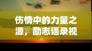 伤情中的力量之源，励志语录视频与文案创作启航