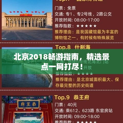 北京2018畅游指南，精选景点一网打尽！