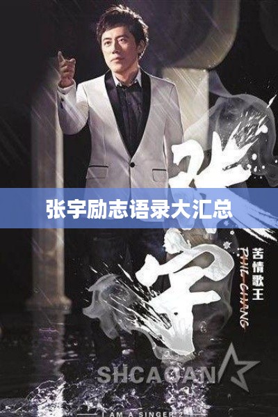张宇励志语录大汇总