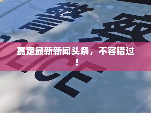 嘉定最新新闻头条，不容错过！