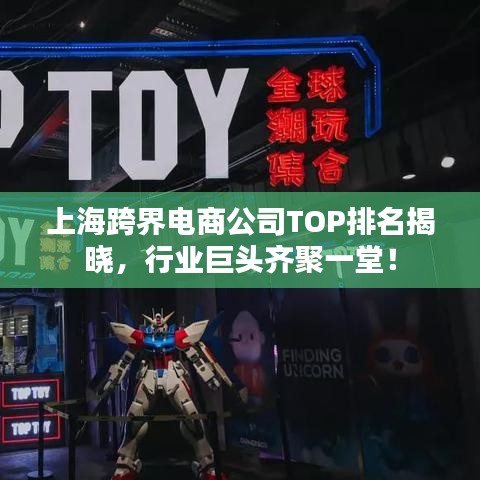 上海跨界电商公司TOP排名揭晓，行业巨头齐聚一堂！