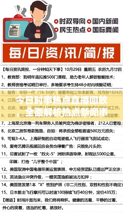 今日时事热点直播回放，全面解析热点新闻事件