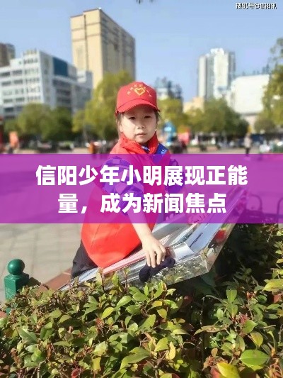 信阳少年小明展现正能量，成为新闻焦点
