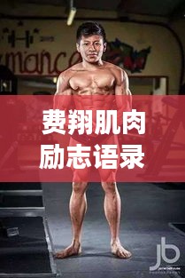 费翔肌肉励志语录，塑造坚韧不拔的人生信念！