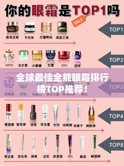全球最佳全能眼霜排行榜TOP推荐！