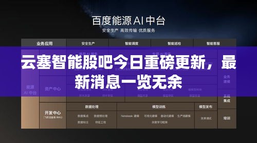 云塞智能股吧今日重磅更新，最新消息一览无余