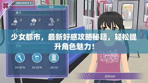 少女都市，最新好感攻略秘籍，轻松提升角色魅力！