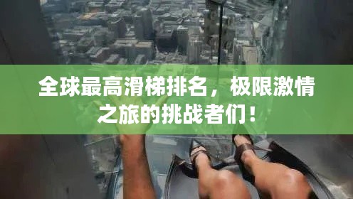 全球最高滑梯排名，极限激情之旅的挑战者们！