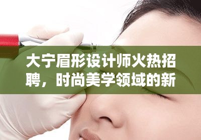 大宁眉形设计师火热招聘，时尚美学领域的新星崛起