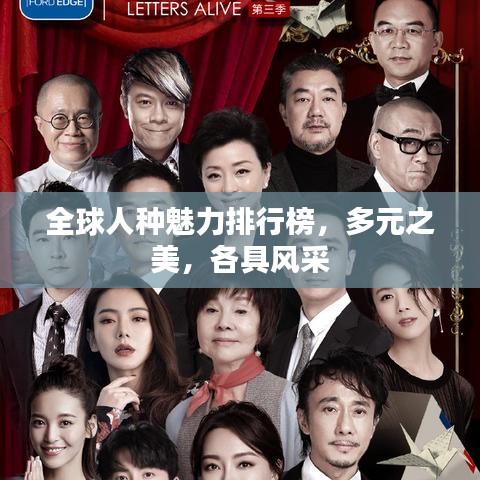 全球人种魅力排行榜，多元之美，各具风采